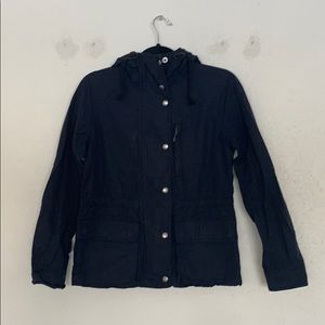 Gap Navy Rain Coat Sz S
